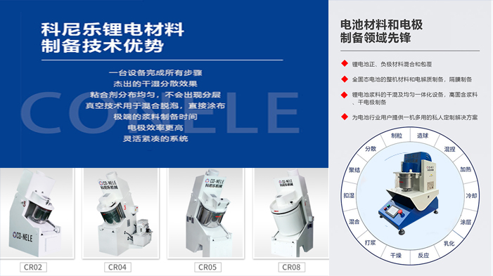 干法電極強力混合機